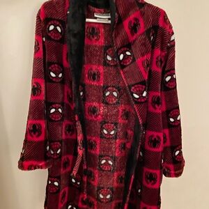 Marvel Red and Black Spider-Man Kids Robe